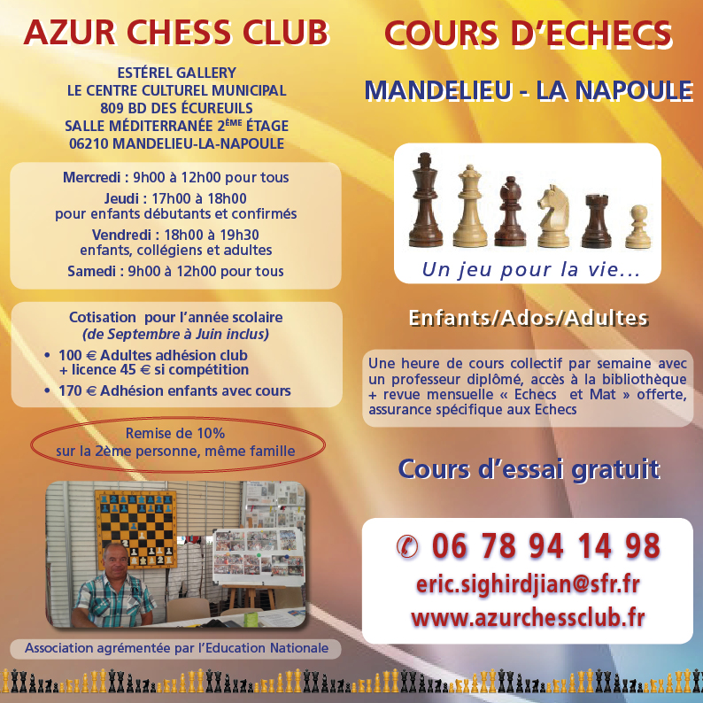 Azur Chess Club - De-pliant 2017 R-